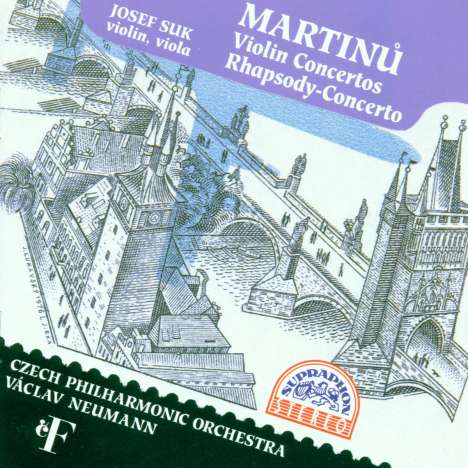 Bohuslav Martinu (1890-1959): Violinkonzerte Nr.1 &amp; 2, CD