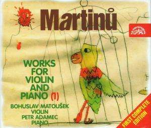 Bohuslav Martinu (1890-1959): Sämtliche Werke für Violine &amp; Klavier Vol.1, 2 CDs