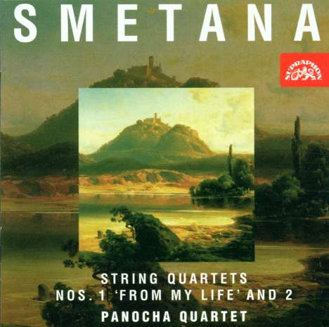 Bedrich Smetana (1824-1884): Streichquartette Nr.1 &amp; 2, CD
