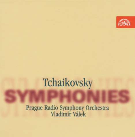 Peter Iljitsch Tschaikowsky (1840-1893): Symphonien Nr.1-6, 4 CDs