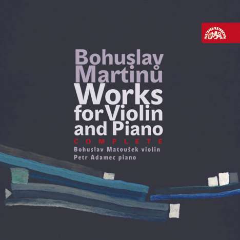 Bohuslav Martinu (1890-1959): Sämtliche Werke für Violine &amp; Klavier, 4 CDs