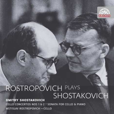 Mstislav Rostropovich - Rostropovich plays Schostakowitsch, 2 CDs