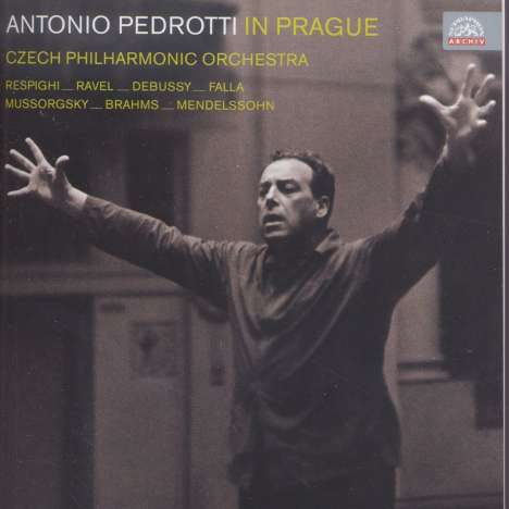 Antonio Pedrotti in Prague, 3 CDs