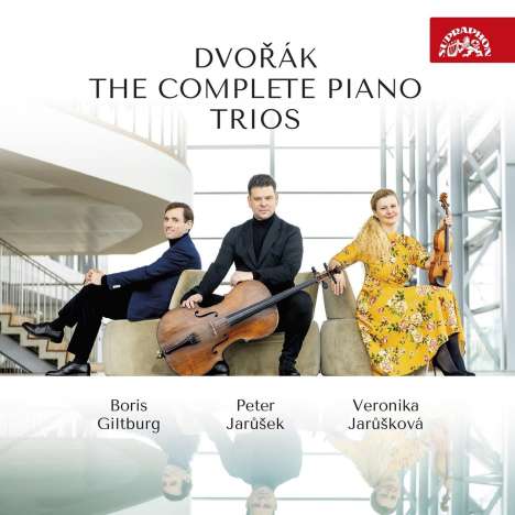 Antonin Dvorak (1841-1904): Klaviertrios Nr.1-4, 2 CDs