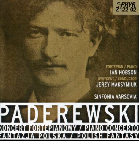 Ignaz Paderewski (1860-1941): Piano Concerto / Polish Fantas, CD
