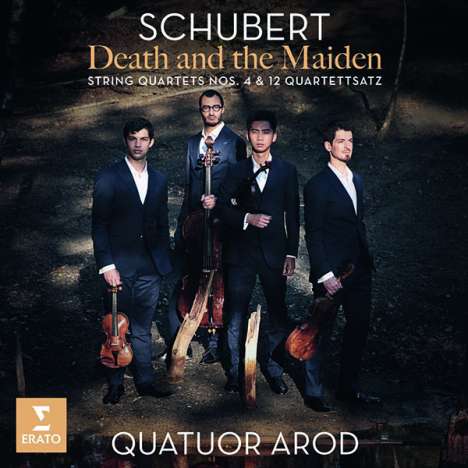 Franz Schubert (1797-1828): Streichquartette Nr.4,12,14, CD