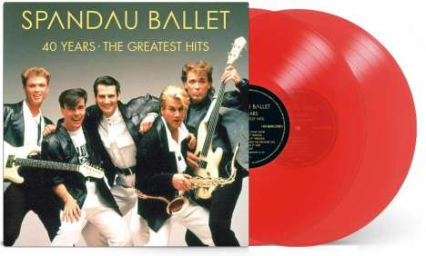 Spandau Ballet: 40 Years: The Greatest Hits (Red Vinyl), 2 LPs