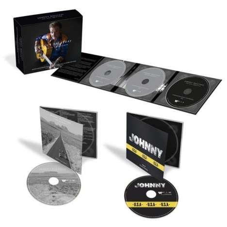 Johnny Hallyday: Son Rêve Américain, 3 CDs und 2 DVDs
