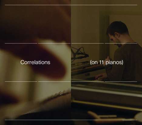 Carlos Cipa (geb. 1990): Klavierwerke "Correlations", CD