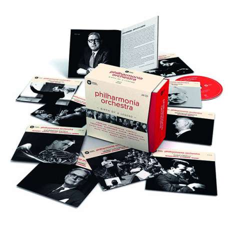 Philharmonia Orchestra - Birth of a Legend, 24 CDs