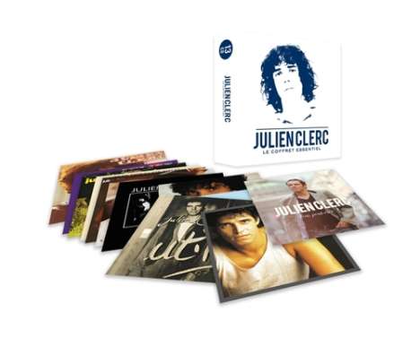 Julien Clerc: Le Coffret Essentiel, 13 CDs