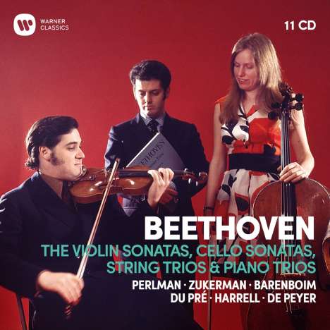 Ludwig van Beethoven (1770-1827): Die Violinsonaten,Cellosonaten,Streichtrios &amp; Klaviertrios, 11 CDs