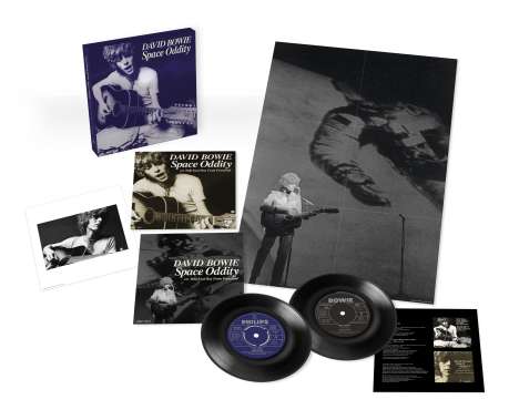 David Bowie (1947-2016): Space Oddity (50th Anniversary EP) (Limited Edition), 2 Singles 7"