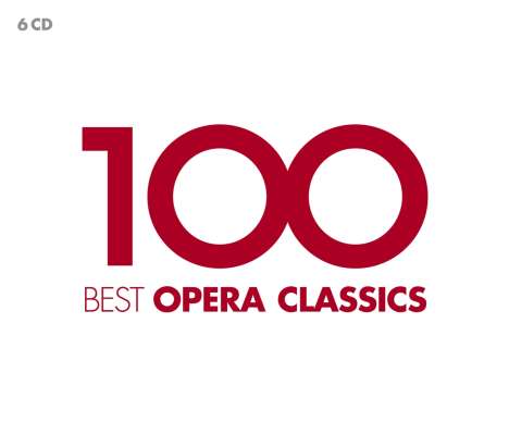 100 Best Opera Classics, 6 CDs