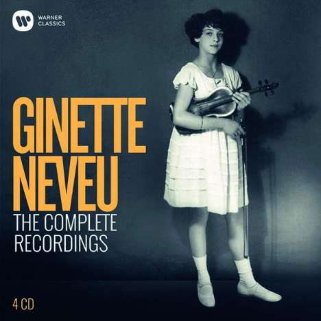 Ginette Neveu - The Complete Recordings, 4 CDs