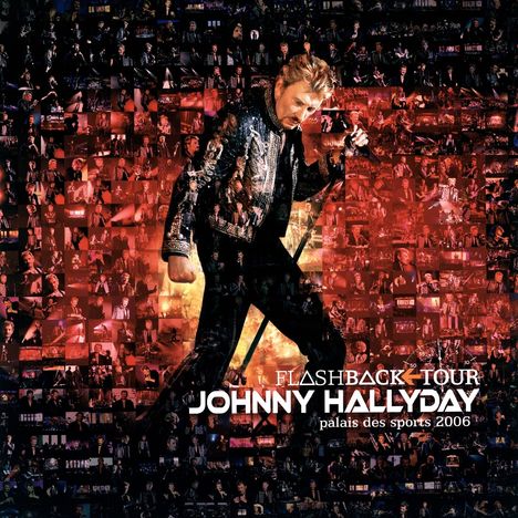 Johnny Hallyday: Flashback Tour - Palais Des Sports 2006 (Limited Edition) (Translucent Orange Vinyl), 3 LPs