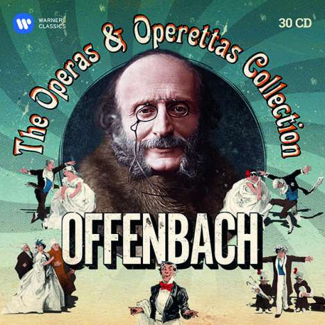 Jacques Offenbach (1819-1880): Jacques Offenbach - The Operas &amp; Operettas Collection, 30 CDs
