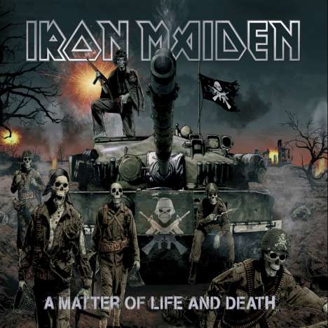Iron Maiden: A Matter of Life and Death (Collector's Edition) (remastered 2015), 1 CD und 1 Merchandise