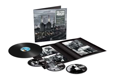 Pink Floyd: Animals (2018 Remix) (Limited Deluxe Edition), 1 LP, 1 CD, 1 DVD-Audio und 1 Blu-ray Audio