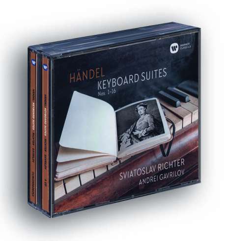 Georg Friedrich Händel (1685-1759): Klaviersuiten Nr. 1-16, 4 CDs