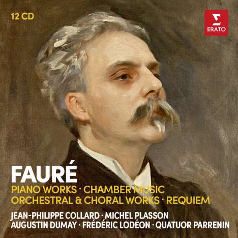 Gabriel Faure (1845-1924): Faure Edition (Erato), 12 CDs