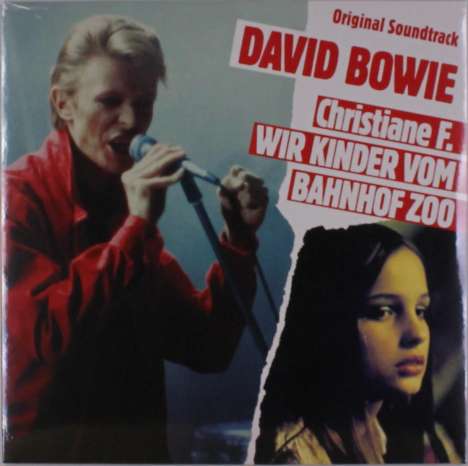 David Bowie (1947-2016): Filmmusik: Christiane F. - Wir Kinder vom Bahnhof Zoo (Red Vinyl), LP