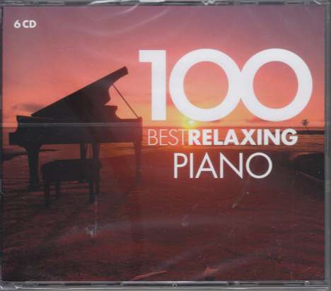 100 Best Relaxing Piano, 6 CDs