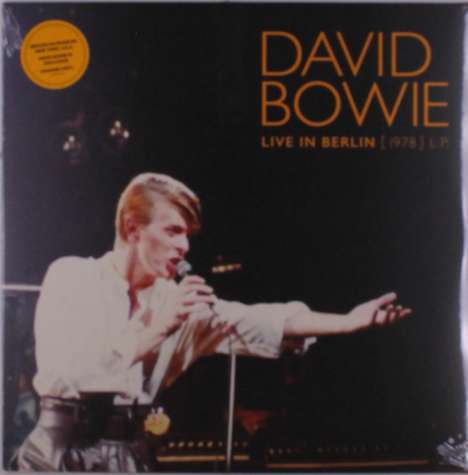 David Bowie (1947-2016): Live In Berlin (1978) (Orange Vinyl), LP