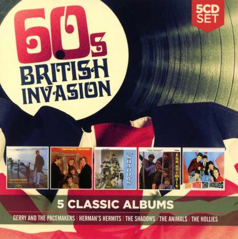 5 Classic Albums: 60s British Invasion, 5 CDs