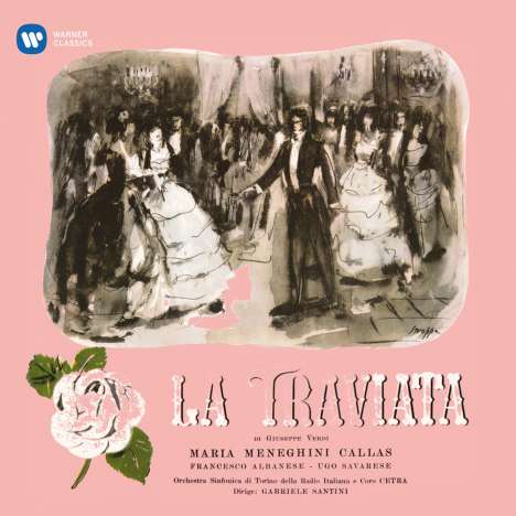 Giuseppe Verdi (1813-1901): La Traviata (180g), 3 LPs