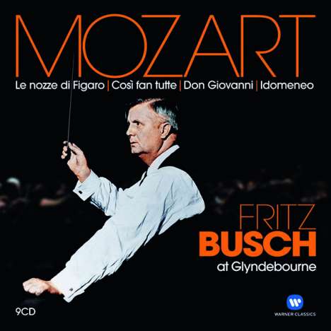 Fritz Busch at Glyndebourne - Mozart-Opernaufnahmen, 9 CDs