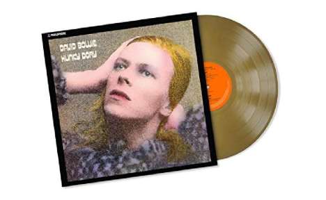 David Bowie (1947-2016): Hunky Dory (Limited-Edition) (Gold Vinyl), LP