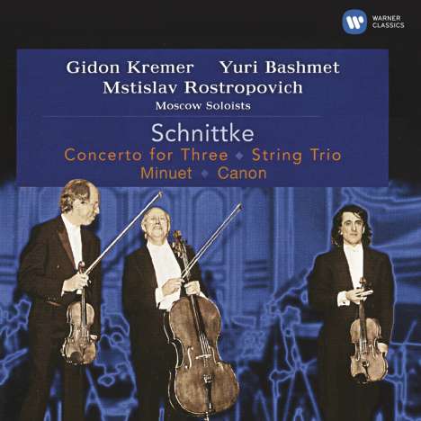 Alfred Schnittke (1934-1998): Konzert für Streichtrio &amp; Orchester, CD