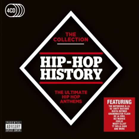 Hip-Hop History: The Collection (Explicit), 4 CDs