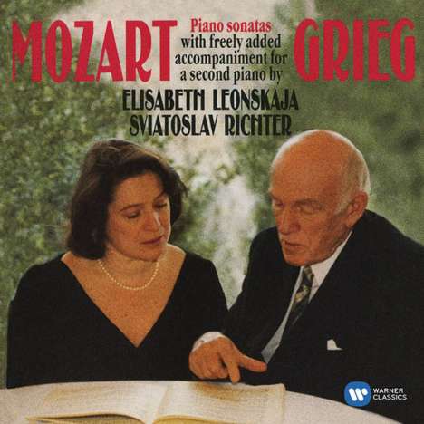 Edvard Grieg (1843-1907): Klaviermusik von Wolfgang Amadeus Mozart, CD