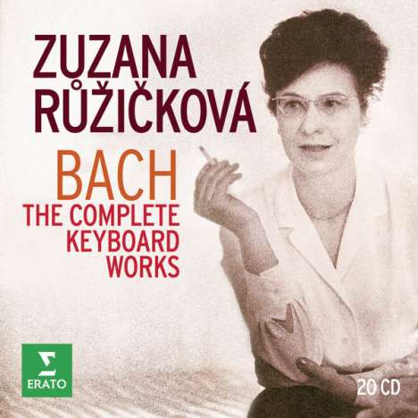 Johann Sebastian Bach (1685-1750): Sämtliche Cembalowerke (Zuzana Ruzickova), 20 CDs