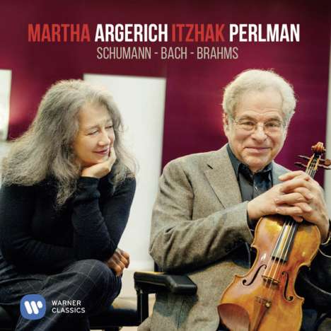 Itzhak Perlman &amp; Martha Argerich - Schumann / Bach / Brahms, CD