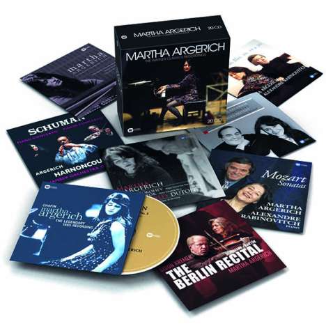 Martha Argerich - The Warner Classics Recordings, 20 CDs