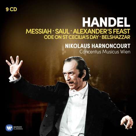 Nikolaus Harnoncourt - Händel, 9 CDs