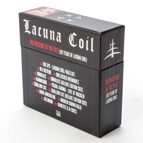 Lacuna Coil: The Presence Of The Past (XX Years Of Lacuna Coil), 13 CDs