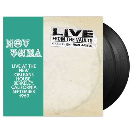 Hot Tuna: Live At The New Orleans House, Berkeley, California September 1969, 2 LPs