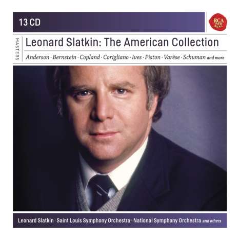 Leonard Slatkin - The American Collection, 13 CDs