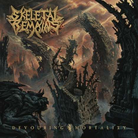Skeletal Remains: Devouring Mortality (180g), 1 LP und 1 CD