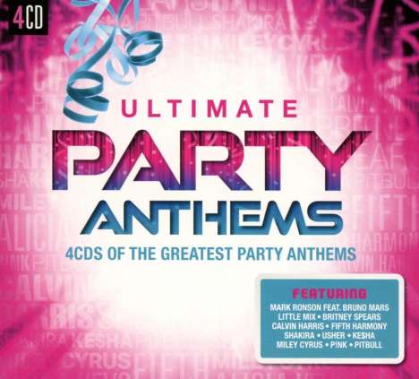 Ultimate... Party Anthems, 4 CDs