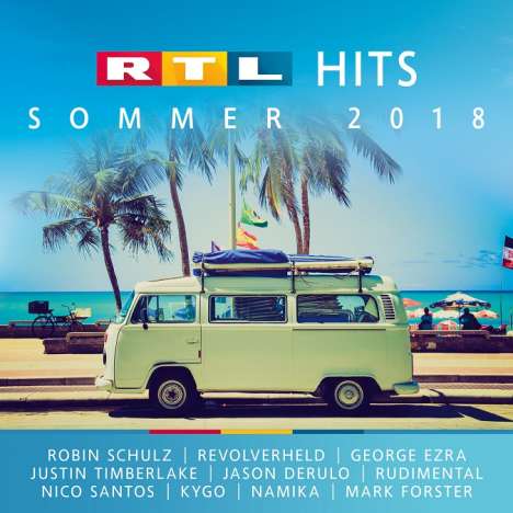 RTL HITS Sommer 2018, 2 CDs