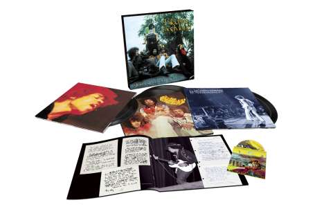 Jimi Hendrix (1942-1970): Electric Ladyland (50th-Anniversary-Deluxe-Edition) (180g), 6 LPs und 1 Blu-ray Disc