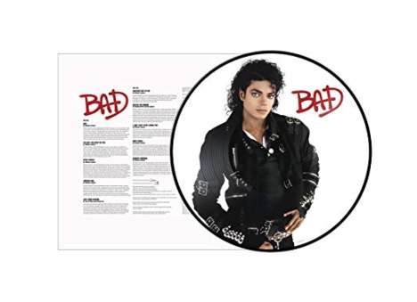 Michael Jackson (1958-2009): Bad (180g) (Limited Edition) (Picture Disc), LP