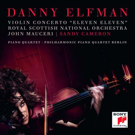 Danny Elfman (geb. 1953): Violinkonzert "Eleven Eleven", CD