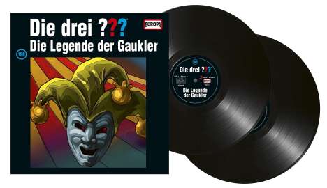 Die drei ???: Die drei ??? (Folge 198) Die Legende der Gaukler (180g) (Limited-Edition), 2 LPs