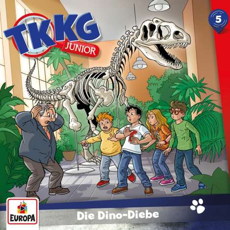 TKKG Junior (Folge 05) Die Dino-Diebe, CD